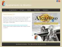 Tablet Screenshot of alcanizo.org